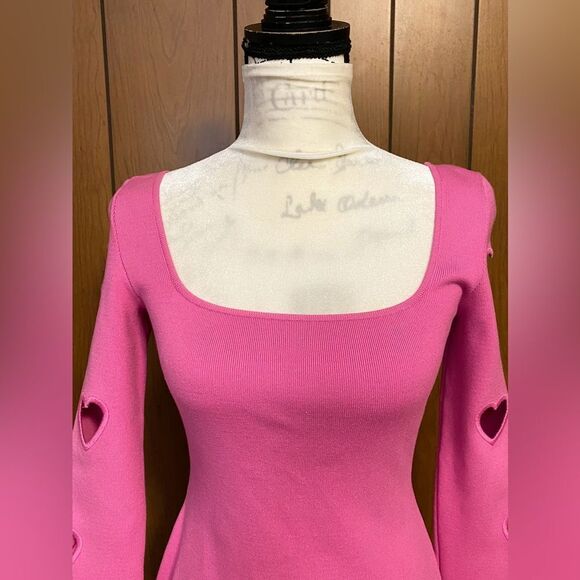 Mach & Mach Gaia Heart Cut-Out Minidress size M - Picture 8 of 15